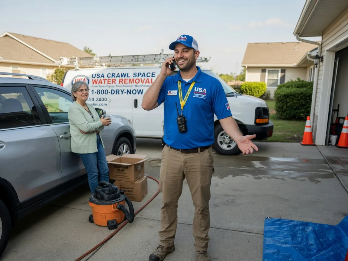 Crawl Space Water Removal Barling, AR FAQs